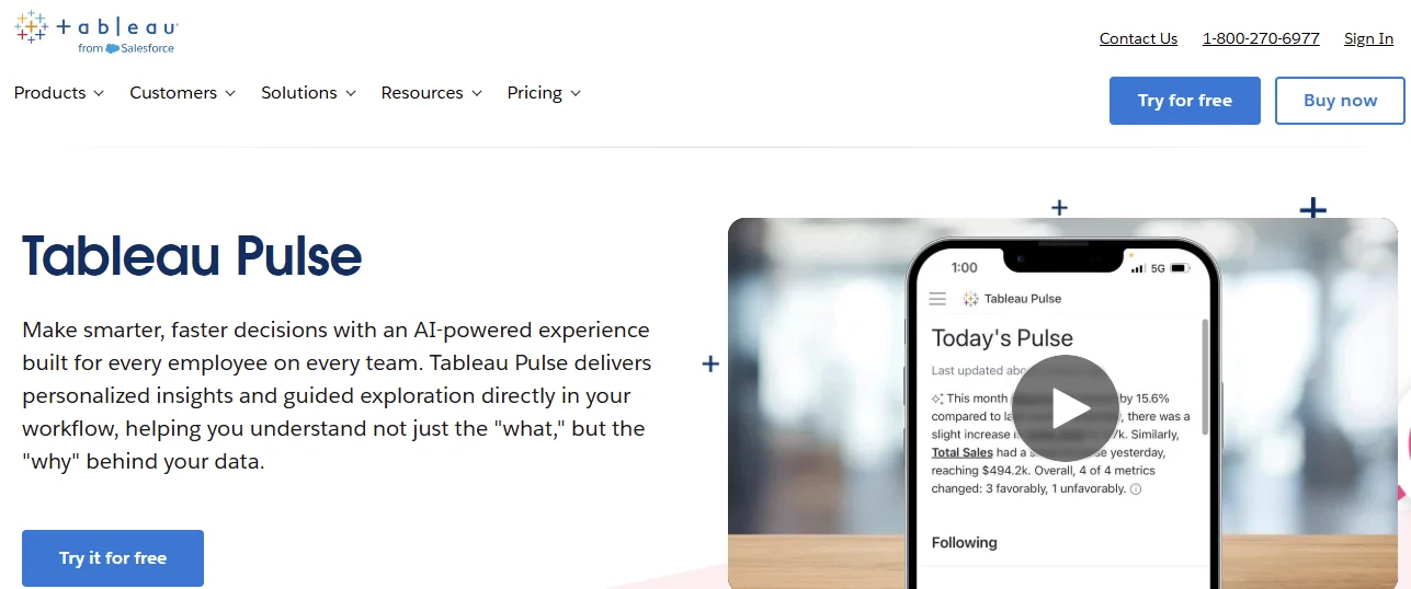 Tableau Pulse