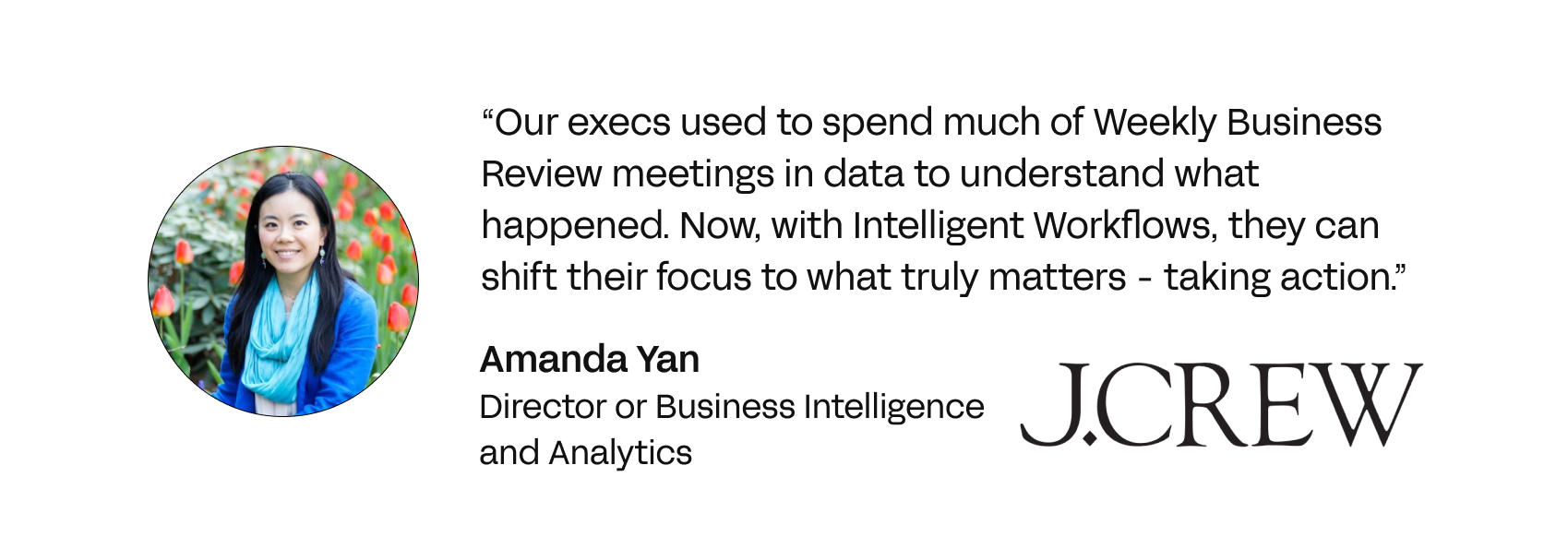 J.Crew team on Intelligent Workflows
