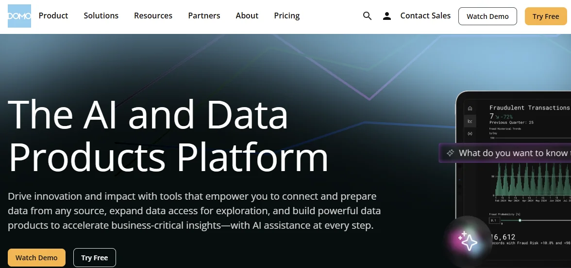 Domo Homepage