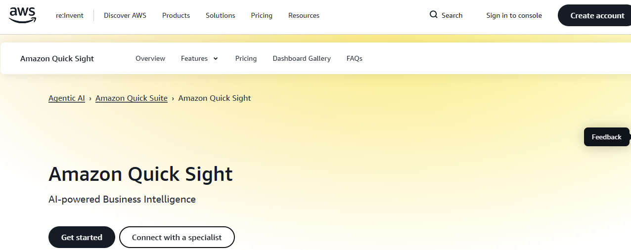 Amazon QuickSight