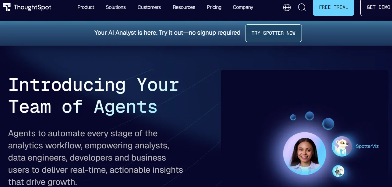 ThoughtSpot Homepage